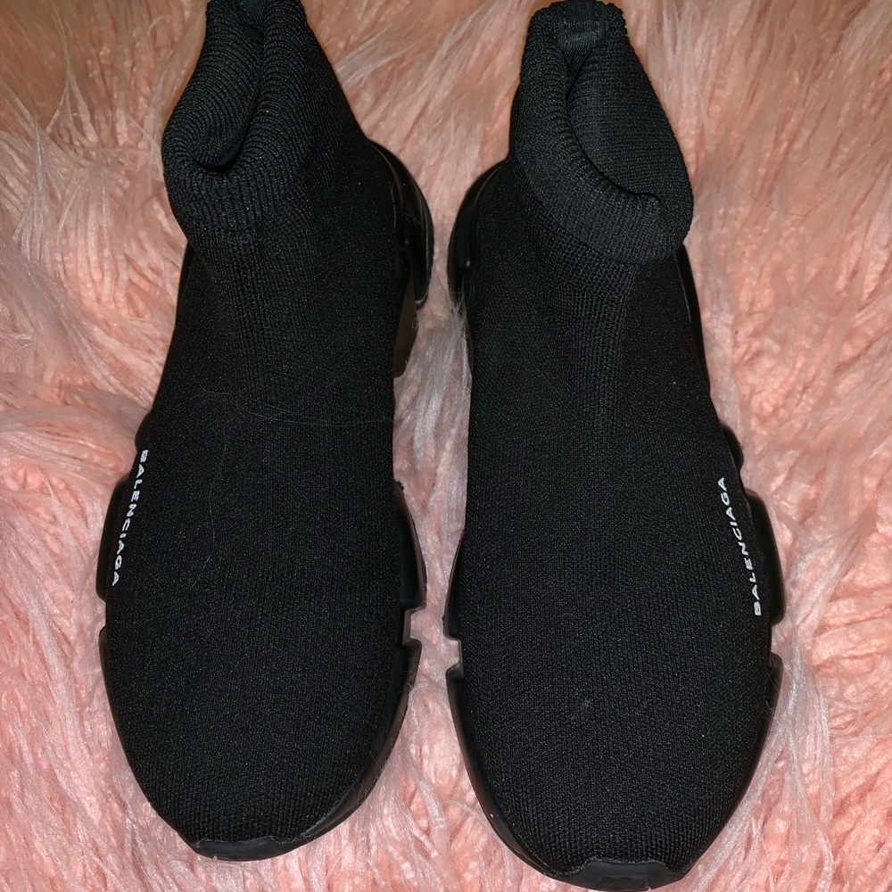 Balenciaga Black Speed Sneakers